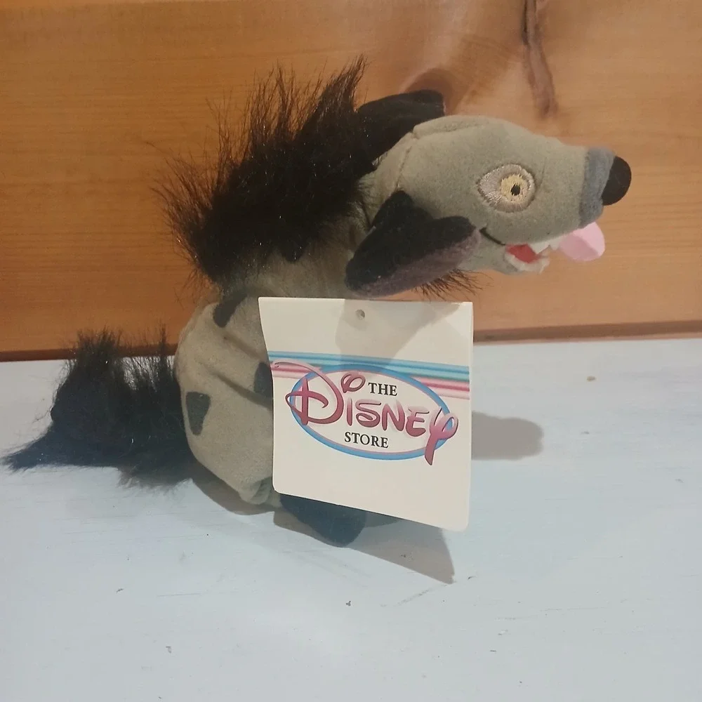 BNWT Vintage  Disney Store‎ Hyena Ed Beanie Plush Lion King D42